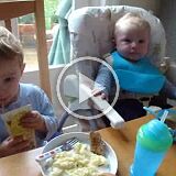 home movie 201011 thomas feeding oliver